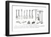 Tools Used in Connection with the Soil, from 'The Fruit Grower's Guide' Published C.1897-1905-null-Framed Giclee Print