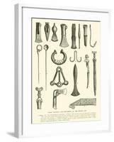 Tools, Weapons and Ornaments of the Bronze Age-null-Framed Giclee Print