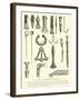 Tools, Weapons and Ornaments of the Bronze Age-null-Framed Giclee Print