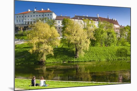 Toompea Hill, Snelli Tiik Lake, Old Town of Tallinn, Estonia, Baltic States, Europe-Nico Tondini-Mounted Photographic Print