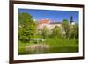 Toompea Hill, Snelli Tiik Lake, Old Town of Tallinn, Estonia, Baltic States, Europe-Nico Tondini-Framed Photographic Print