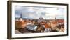 Toompea hill with Russian Orthodox Alexander Nevsky Cathedral, Niguliste church and Pikk Herman tow-Mykola Iegorov-Framed Premium Photographic Print