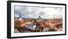 Toompea hill with Russian Orthodox Alexander Nevsky Cathedral, Niguliste church and Pikk Herman tow-Mykola Iegorov-Framed Photographic Print