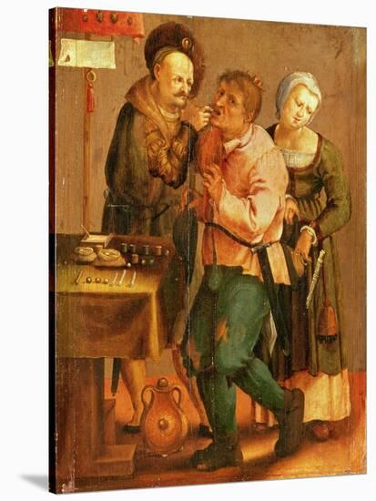 Tooth Extraction-Lucas van Leyden-Stretched Canvas