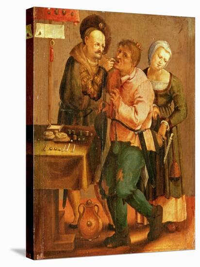 Tooth Extraction-Lucas van Leyden-Stretched Canvas