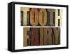 Tooth Fairy-enterlinedesign-Framed Stretched Canvas