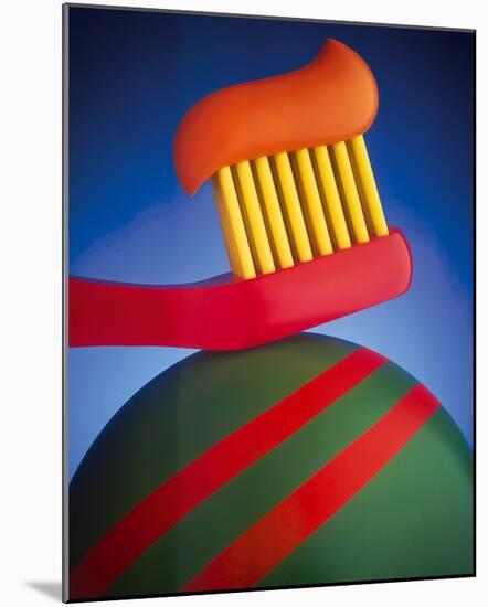 Toothbrush-Frank Farrelly-Mounted Giclee Print