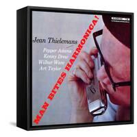 Toots Thielemans - Man Bites Harmonica!-null-Framed Stretched Canvas