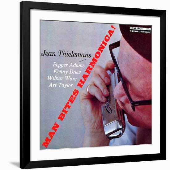 Toots Thielemans - Man Bites Harmonica!-null-Framed Art Print