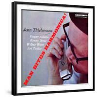 Toots Thielemans - Man Bites Harmonica!-null-Framed Art Print