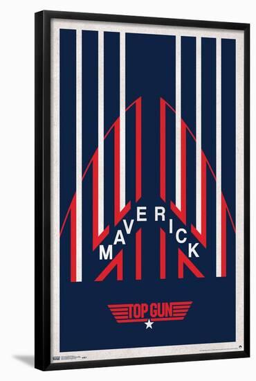 Top Gun - Maverick Helmet-Trends International-Framed Poster