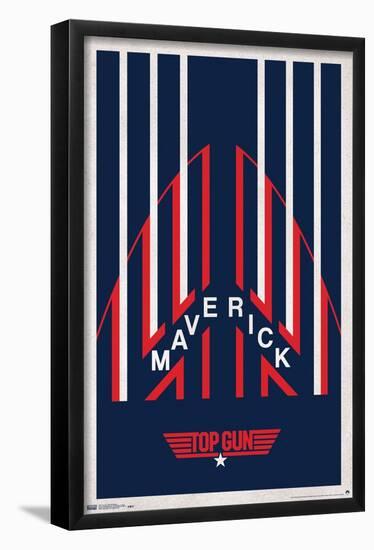 Top Gun - Maverick Helmet-Trends International-Framed Poster