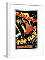 Top Hat, 1935-null-Framed Art Print