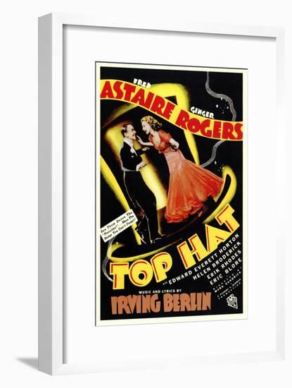 Top Hat, 1935-null-Framed Art Print