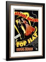 Top Hat, 1935-null-Framed Art Print