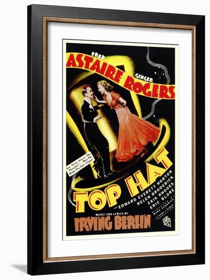 Top Hat, 1935-null-Framed Art Print