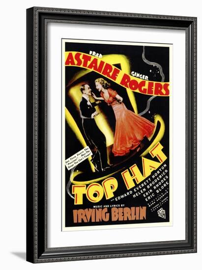 Top Hat, 1935-null-Framed Art Print