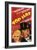 Top Hat, 1935-null-Framed Art Print