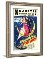 Top Hat, 1935-null-Framed Art Print