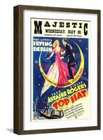 Top Hat, 1935-null-Framed Art Print