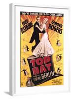 Top Hat, 1935-null-Framed Art Print