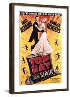 Top Hat, 1935-null-Framed Art Print