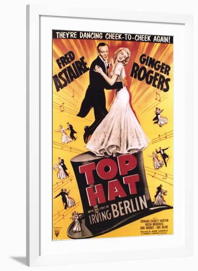 Top Hat, 1935-null-Framed Art Print