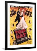 Top Hat, 1935-null-Framed Art Print