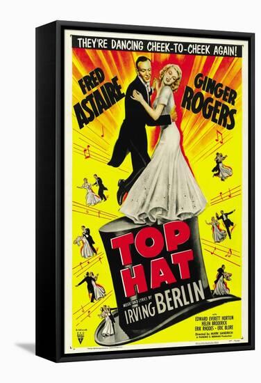 Top Hat, Directed by Mark Sandrich, 1935-null-Framed Stretched Canvas