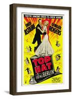 Top Hat, Directed by Mark Sandrich, 1935-null-Framed Giclee Print