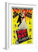 Top Hat, Directed by Mark Sandrich, 1935-null-Framed Giclee Print