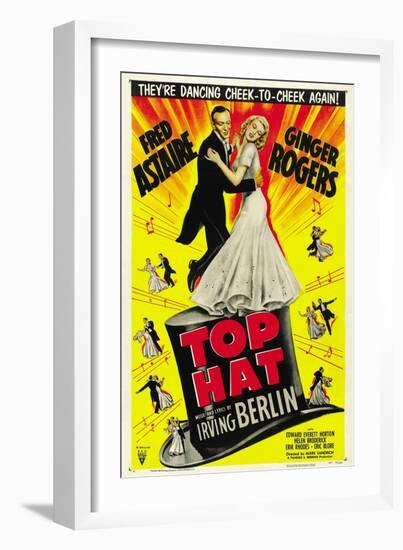 Top Hat, Directed by Mark Sandrich, 1935-null-Framed Giclee Print