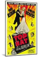 Top Hat, Directed by Mark Sandrich, 1935-null-Mounted Giclee Print