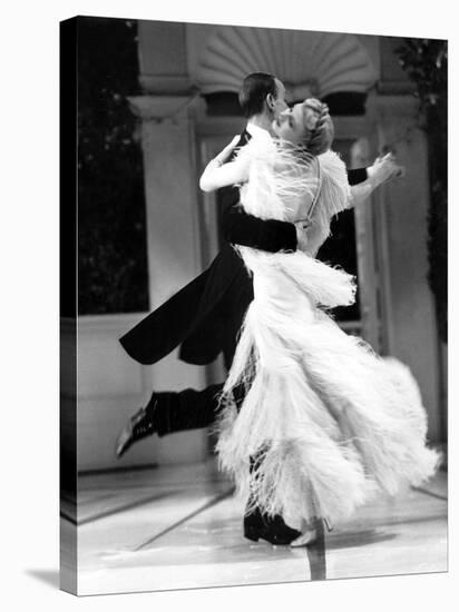 Top Hat, Fred Astaire, Ginger Rogers, 1935-null-Stretched Canvas