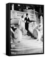 Top Hat, Ginger Rogers, Fred Astaire, 1935-null-Framed Stretched Canvas