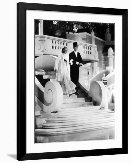 Top Hat, Ginger Rogers, Fred Astaire, 1935-null-Framed Photo