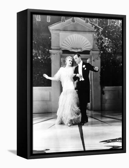 Top Hat, Ginger Rogers, Fred Astaire, 1935-null-Framed Stretched Canvas
