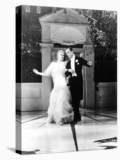 Top Hat, Ginger Rogers, Fred Astaire, 1935-null-Stretched Canvas