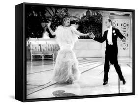 Top Hat, Ginger Rogers, Fred Astaire, 1935-null-Framed Stretched Canvas