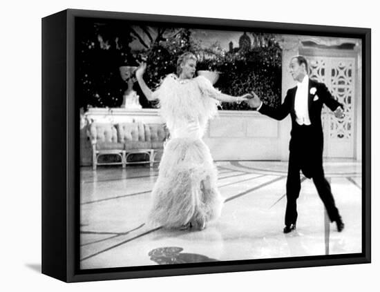 Top Hat, Ginger Rogers, Fred Astaire, 1935-null-Framed Stretched Canvas