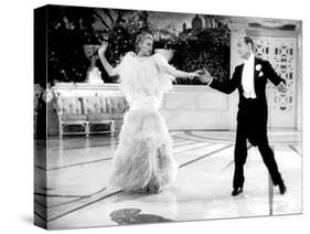 Top Hat, Ginger Rogers, Fred Astaire, 1935-null-Stretched Canvas