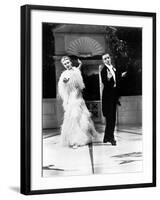 Top Hat, Ginger Rogers, Fred Astaire, 1935-null-Framed Premium Photographic Print