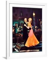 Top Hat, L-R: Fred Astaire, Ginger Rogers on Jumbo Lobbycard, 1935-null-Framed Art Print