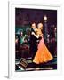 Top Hat, L-R: Fred Astaire, Ginger Rogers on Jumbo Lobbycard, 1935-null-Framed Art Print