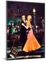 Top Hat, L-R: Fred Astaire, Ginger Rogers on Jumbo Lobbycard, 1935-null-Mounted Premium Giclee Print