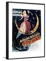 Top Hat - Movie Poster Reproduction-null-Framed Art Print