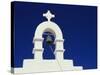 Top of Belltower, Mikonos, Cyclades, Greece-Lee Frost-Stretched Canvas