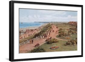 Top of Cliffs and Beach, Gorleston-On-Sea-Alfred Robert Quinton-Framed Giclee Print