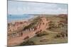 Top of Cliffs and Beach, Gorleston-On-Sea-Alfred Robert Quinton-Mounted Giclee Print