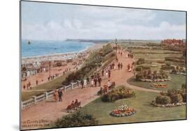 Top of Cliffs and Beach, Gorleston-On-Sea-Alfred Robert Quinton-Mounted Giclee Print